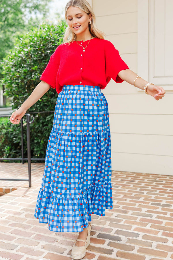 Top Of Class Red Short Sleeve Cardigan