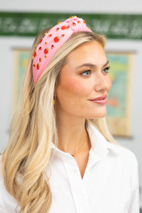 Study Hall Pink Novelty Headband