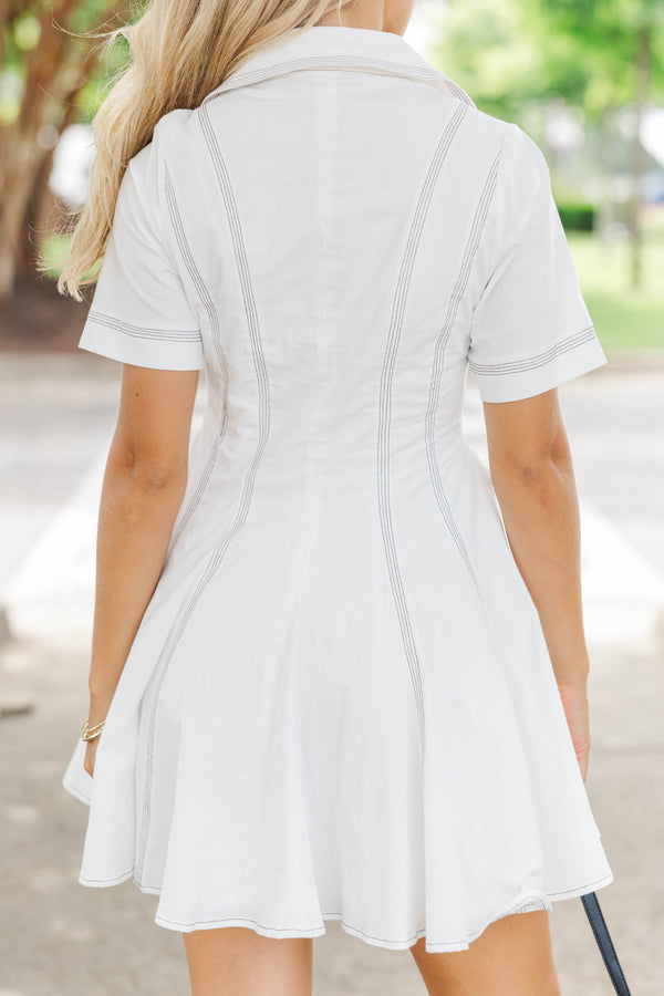 Beautiful Choice Cream Dress