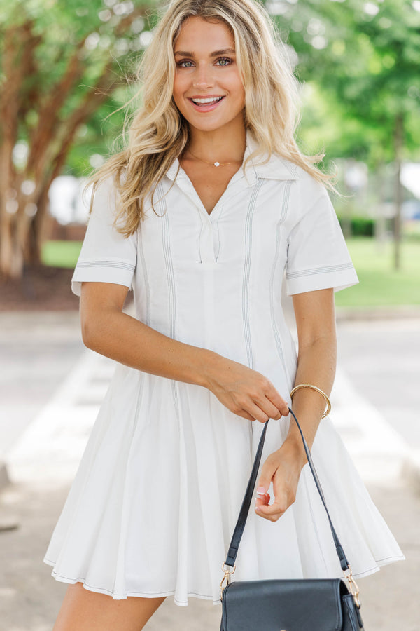 Beautiful Choice Cream Dress