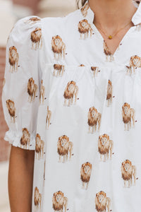 Can't Give You Up White Lions Blouse