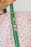 Girls: Happy Camper Pink Bag Charm