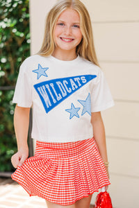 Girls: The Sadie Red Gingham Skort