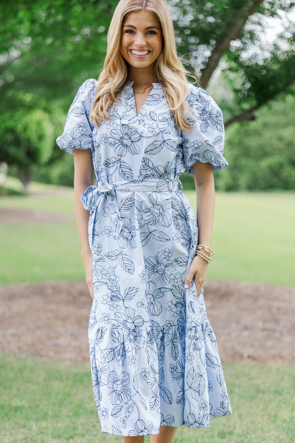 divine destiny navy blue lace midi dress Navy Blue Lace Midi Dress | Womens | Medium | 100% Polyester