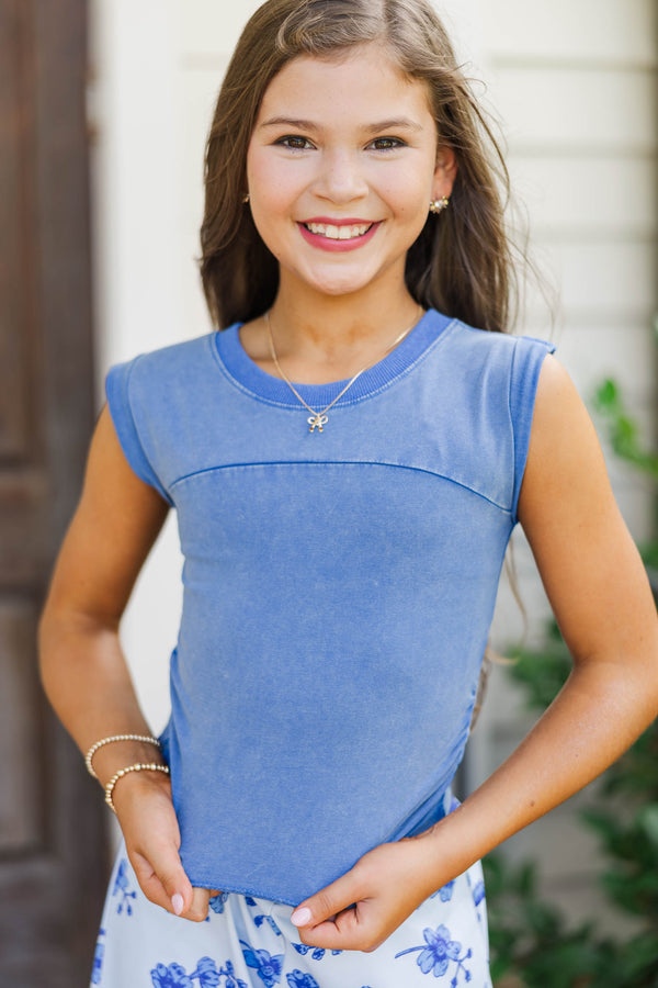 Girls: The Limitless Blue Tee