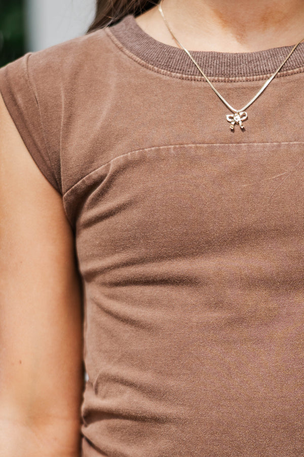 Girls: The Limitless Brown Tee