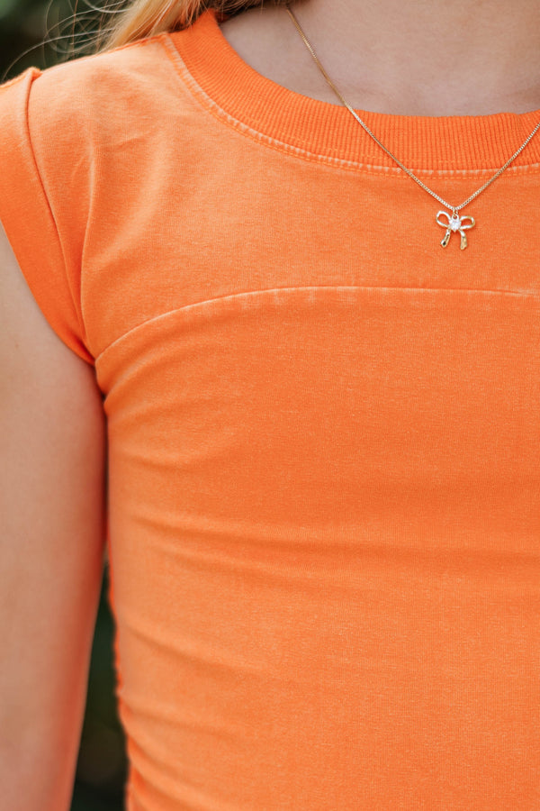 Girls: The Limitless Orange Tee