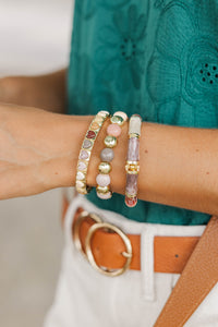 Treasure Jewels: Fresh Take Natural Bracelet Stack