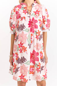 Southern Belle Pink Floral Dress