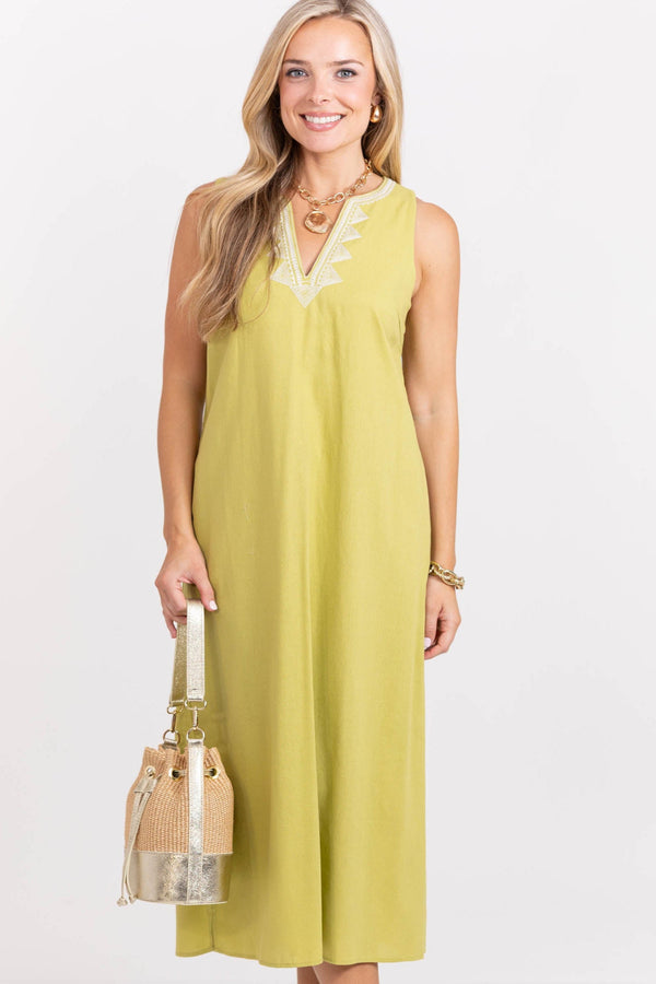 madison midi dress Madison Avenue Green Midi Dress, Medium - The Mint Julep Boutique