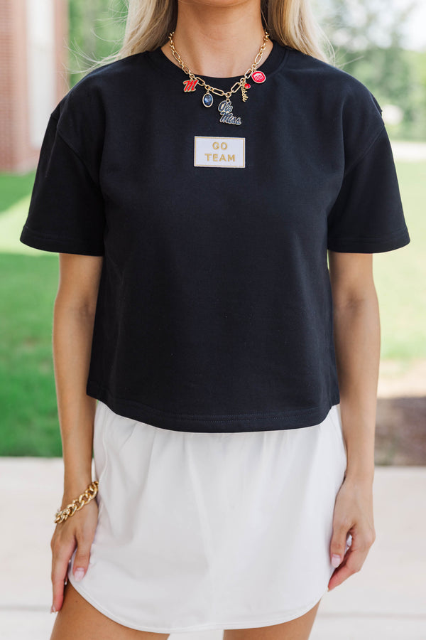 Loyal And Loud Go Team Patch Black Tee