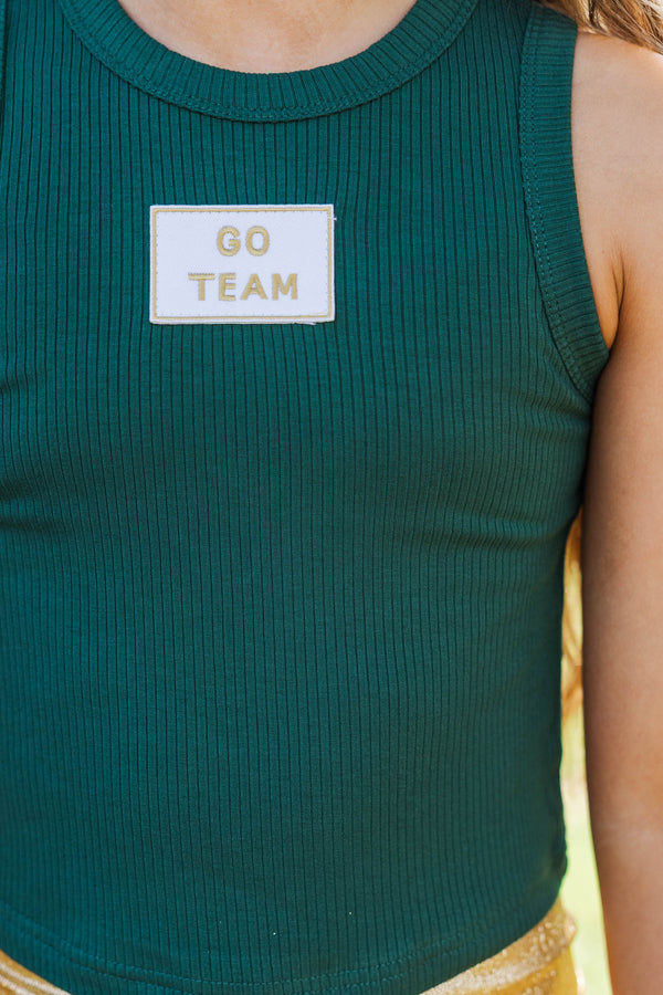 Girls: Bring the Noise Go Team Patch Green Tank