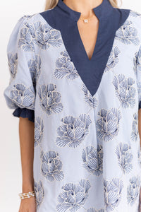 Sweet Style Staple Light Blue Floral Dress