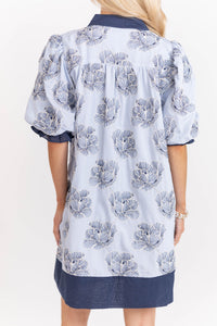 Sweet Style Staple Light Blue Floral Dress