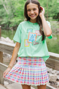 Girls: Postcards From Camp Mint Graphic Tee