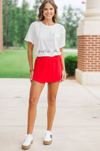 Winning Season White Bulldog Graphic Tee