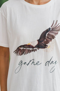Winning Season White Eagle Graphic Tee