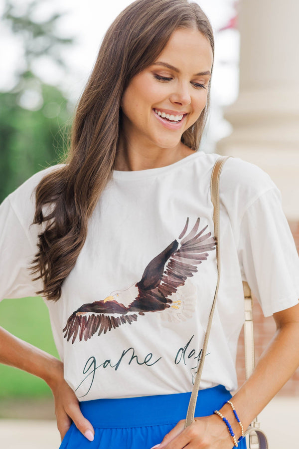 Winning Season White Eagle Graphic Tee