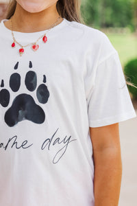 Girls: Winning Season Paw Print Graphic Tee