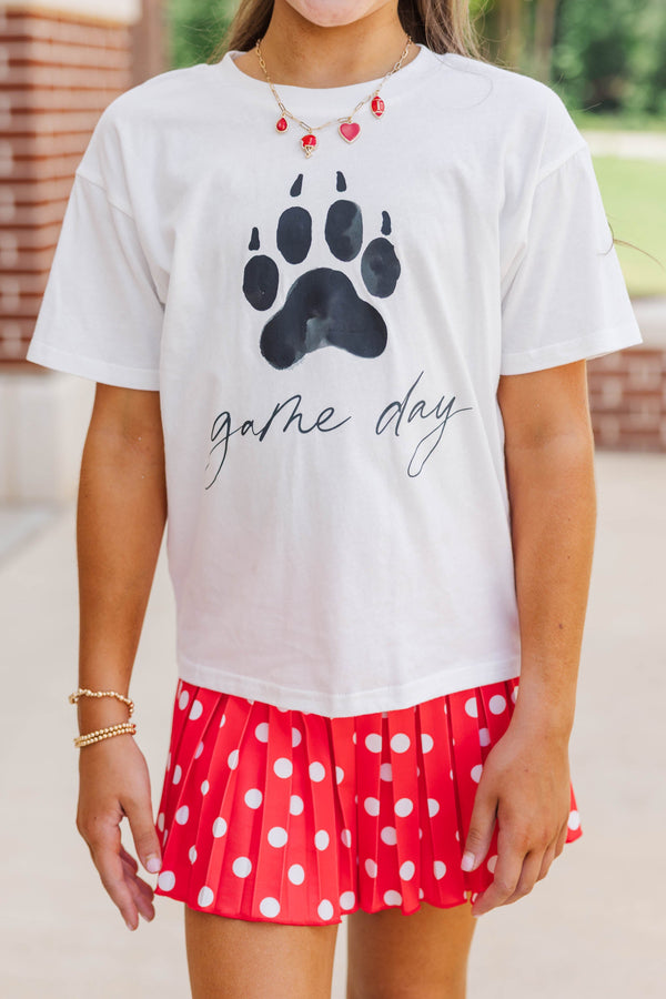 Girls: Winning Season Paw Print Graphic Tee