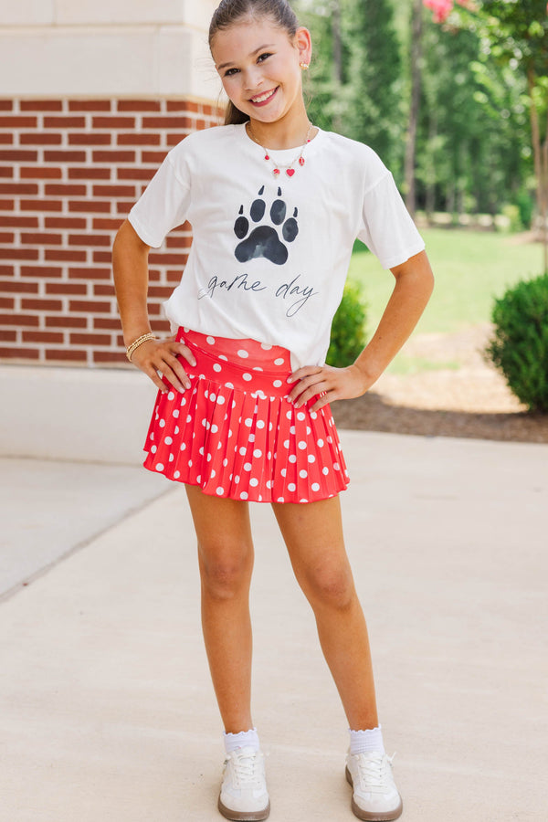 Girls: Winning Season Paw Print Graphic Tee