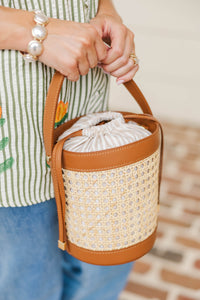 German Fuentes:  A Collectors Piece Camel Bucket Bag