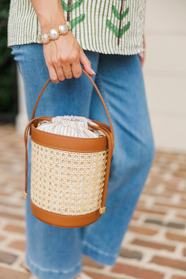 German Fuentes:  A Collectors Piece Camel Bucket Bag