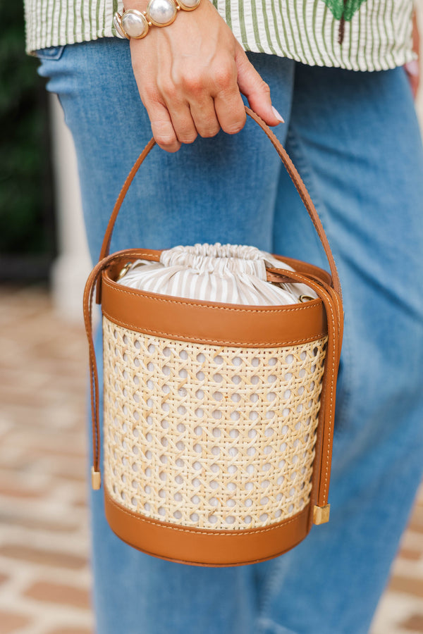 German Fuentes:  A Collectors Piece Camel Bucket Bag