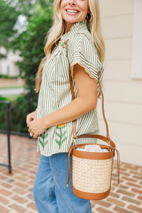 German Fuentes:  A Collectors Piece Camel Bucket Bag