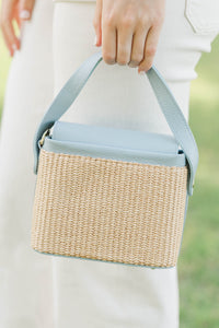 German Fuentes: The Signature Look Light Blue Handbag