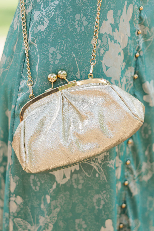 German Fuentes: Stop and Stare Gold Clutch