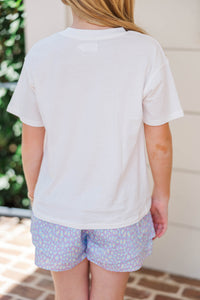 Girls: Be Kind White Graphic Tee