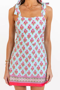 Shining Through White Medallion Dress