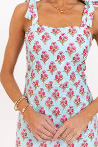Shining Through White Medallion Dress