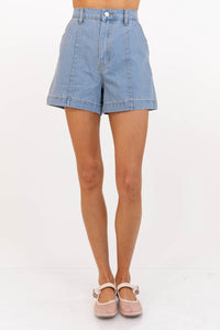 Cottage Charm Light Blue Shorts