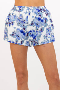 Olivaceous: Statement Maker Natural Floral Shorts