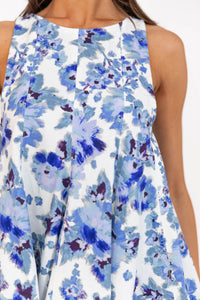 Olivaceous: The Rule Breaker Natural Floral Tank