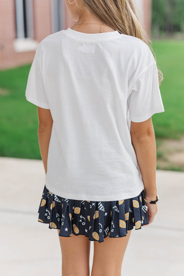Girls: Game Day Mood Emerald Graphic Tee