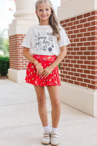 Girls: Game Day Mood Black Graphic Tee