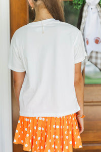 Girls: Game Day Mood Purple Graphic Tee