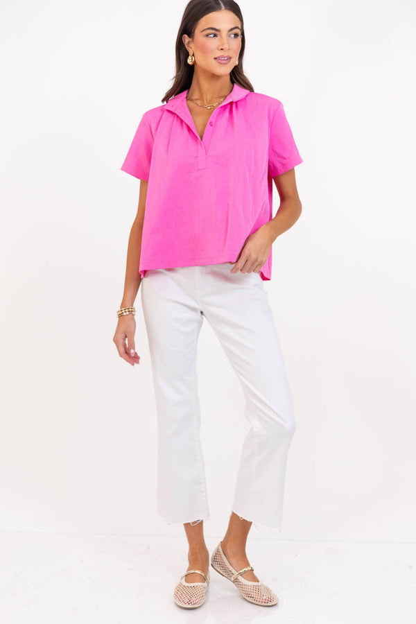 Watch Me Pink Blouse