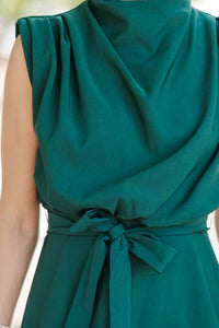 Better Together Now Emerald Green Dress