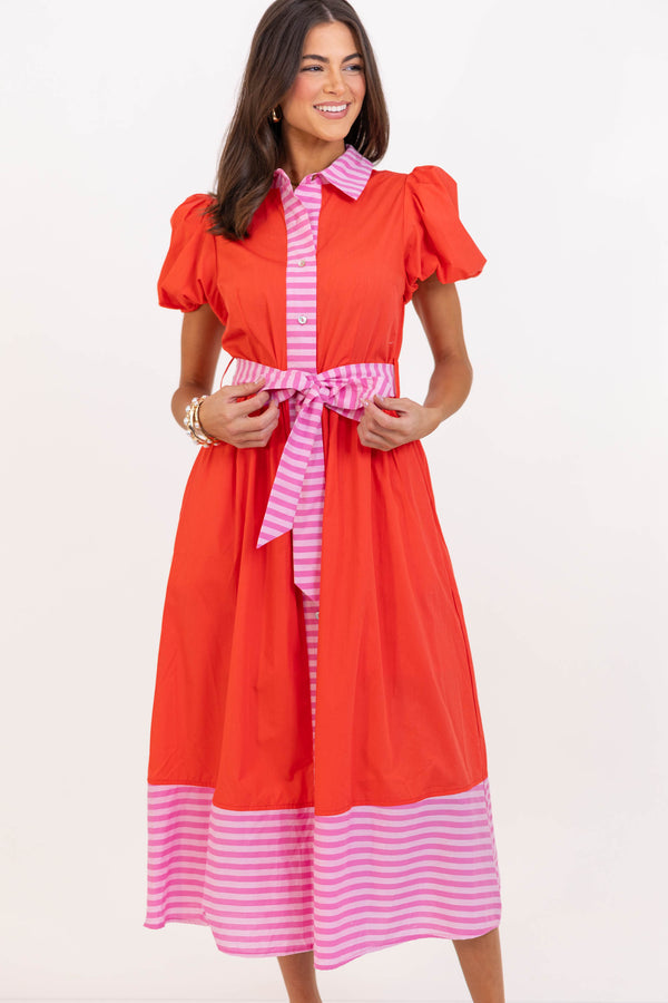 Sweet Caroline Red Dress
