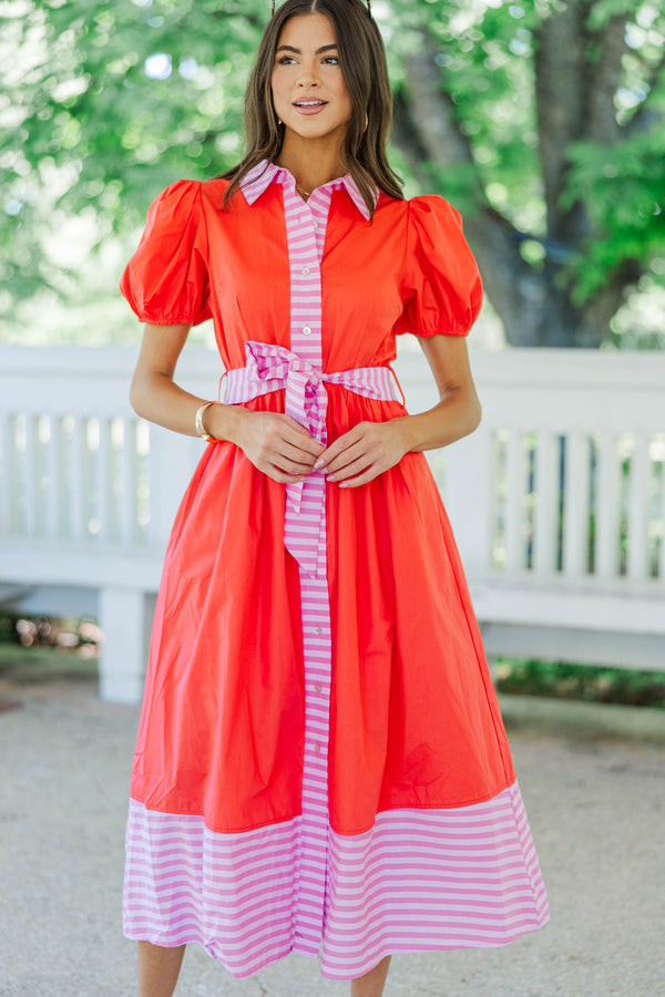 Sweet Caroline Red Dress