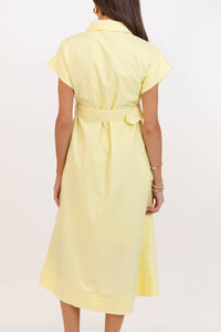 You Are The Good Yellow Midi Dress