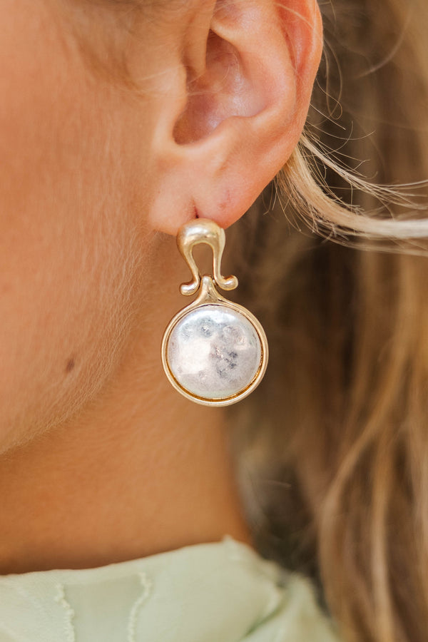 The Gold Standard Gold Earrings