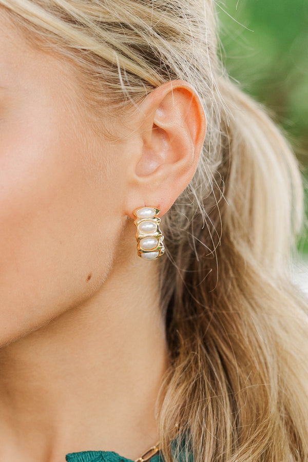 The Accessory Edit Gold Earrings