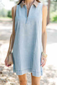 She's The One Washed Denim Dress