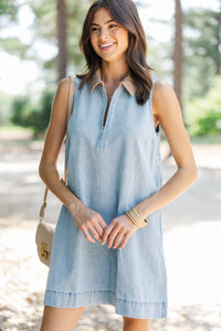 She's The One Washed Denim Dress