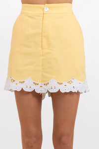 Lightest Version Yellow Shorts